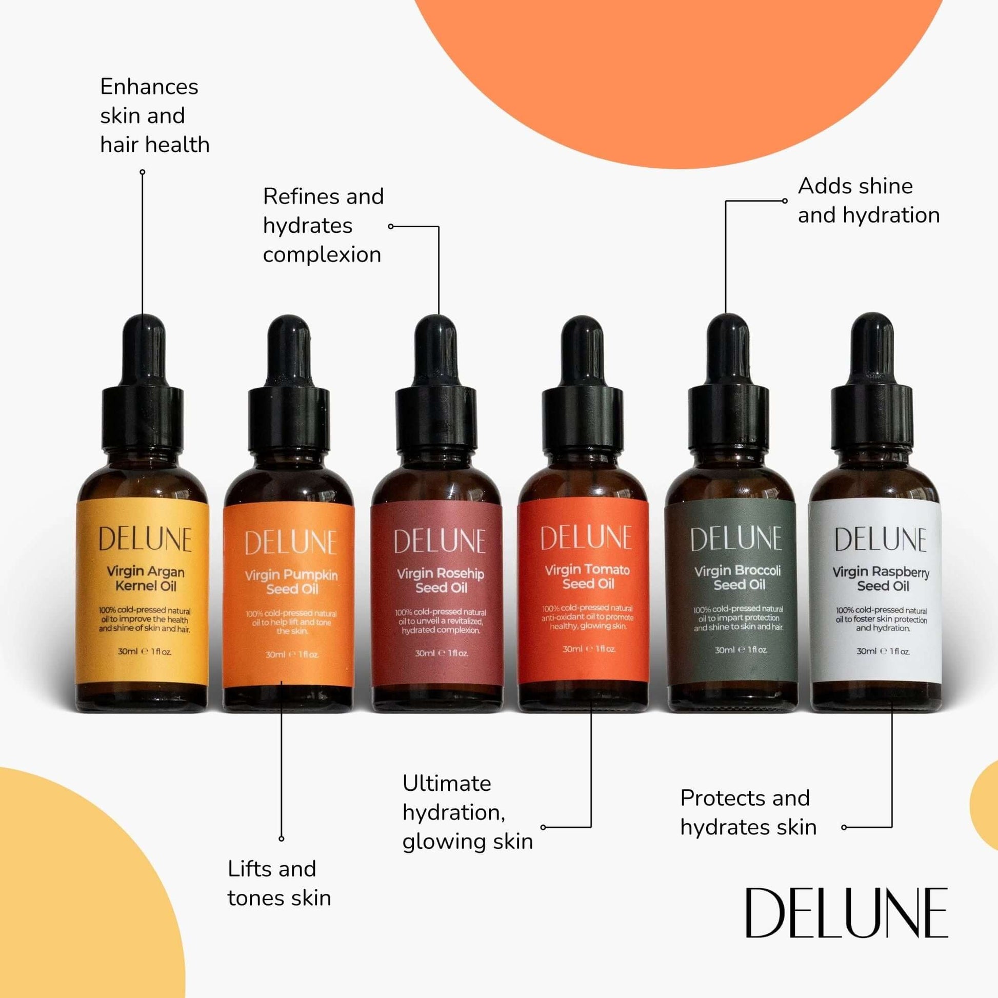 Virgin Tomato Seed Oil - Delune 