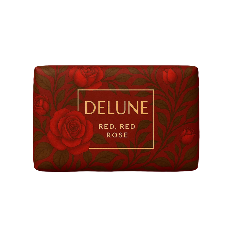 Red, Red Rose - Bar Soap - Delune 